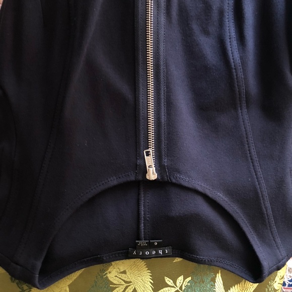 Theory Susan Classical Zip Front Dress - Picture 2 of 6